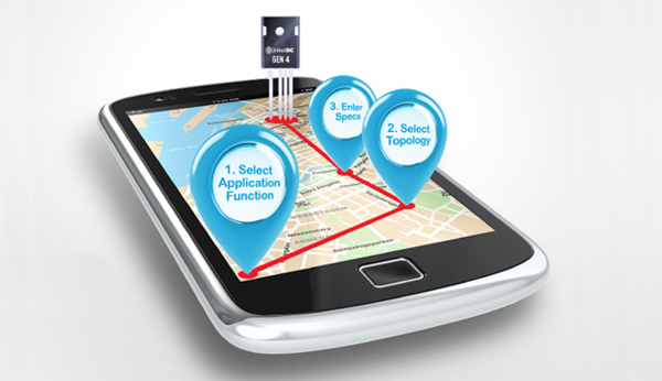 mobile phone showing fastest route to identify the ideal FET